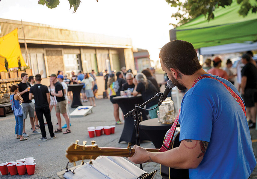 GRAINMAKER Festival attendees will enjoy live music as well as different beers using malt barley grown in our region. This will be the 5th year for the event.
