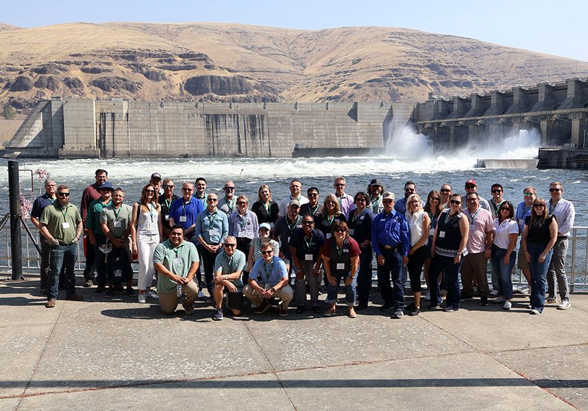 In August, Congressional staffers from across the U.S. descended on Lewiston, Idaho, to get a firsthand look at Lower Granite Dam and learn the role the four lower Snake River dams play in the region’s economy.